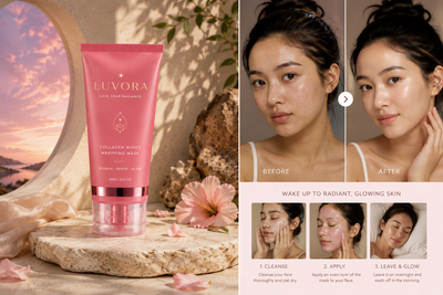 LUVORA Anti-Aging Collagen Face Mask